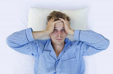 Man can't sleep due to different reasons